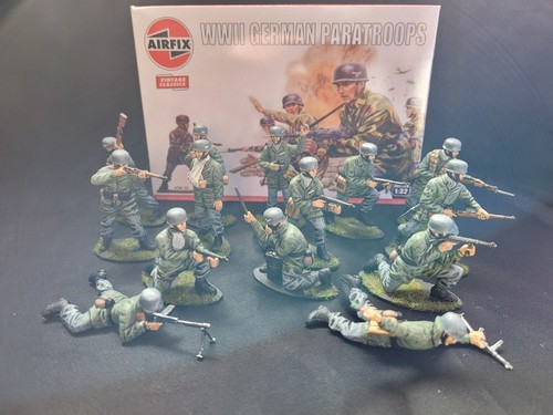 Airfix german paratroops - 1/32,