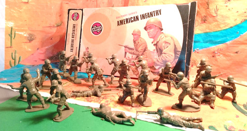 Figuren 32 airfix wwii - figuren, 1