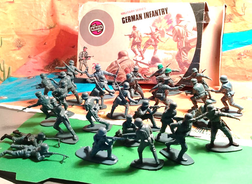 Figuren 32 airfix wwii - figuren,